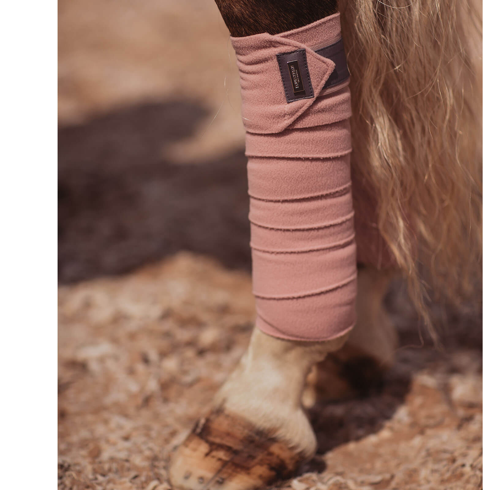 Bandagen Pink Pearl Fleecebandagen