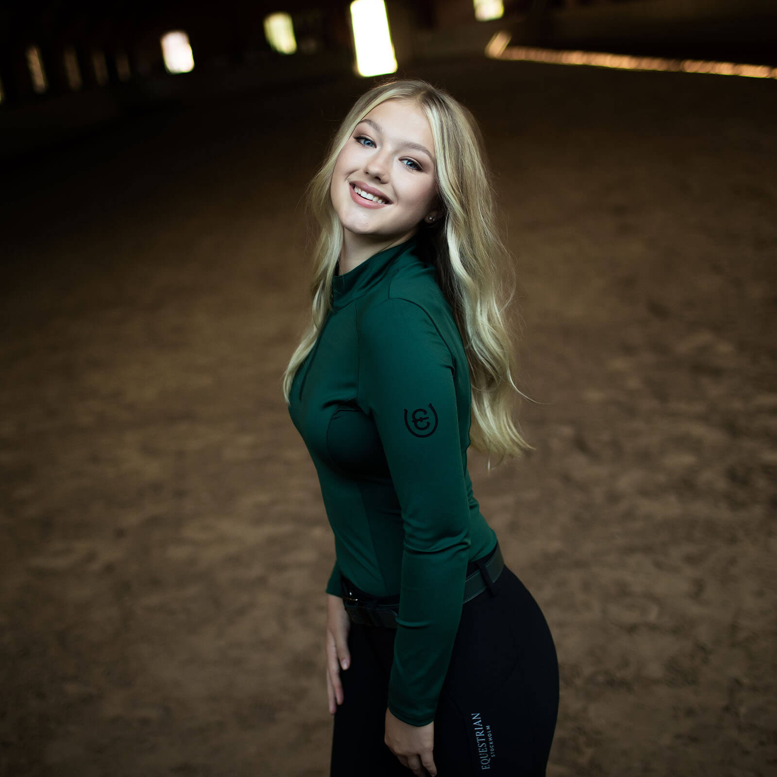 Baselayer Damen Sycamore Green Langarmshirt
