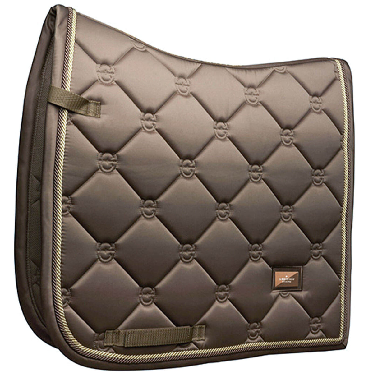 Dressurschabracke Champagne, Champagne, Equestrian Stockholm, Produkt allein auf weißem Hintergrund.