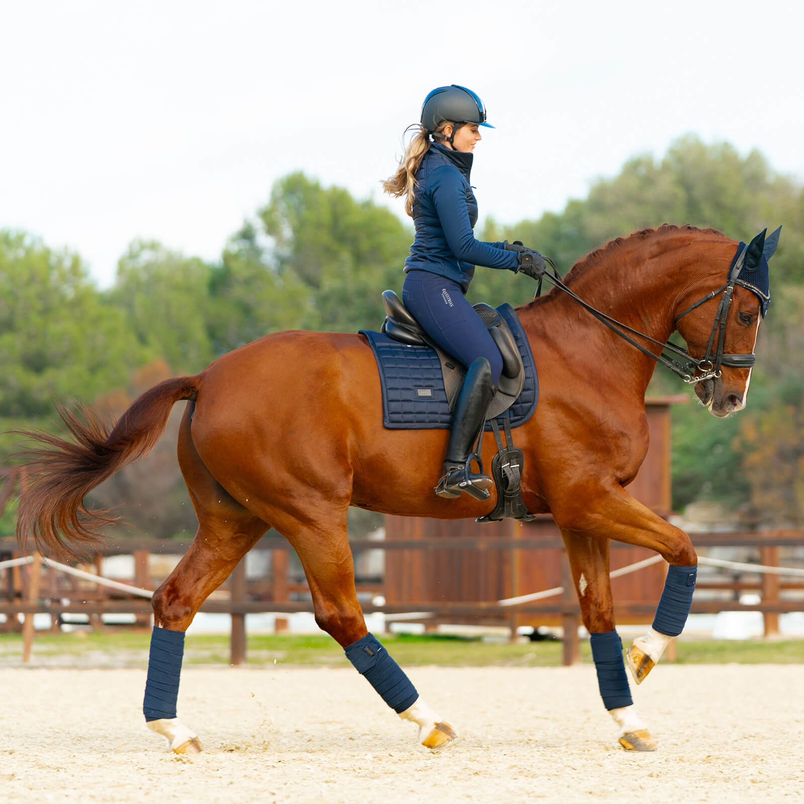Fleecebandagen Sportive Navy FS 2022