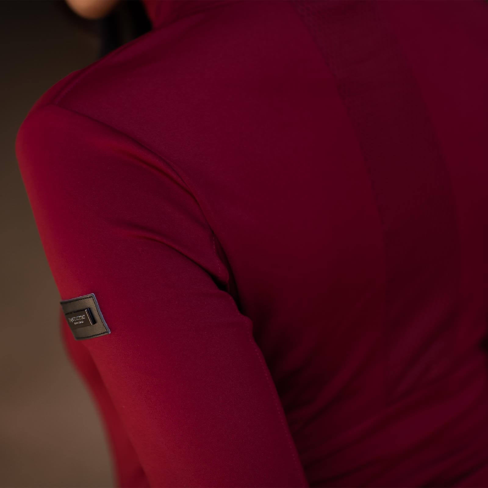 Jacke Damen Explorer Jacket Bordeaux Trainingsjacke Sweatjacke