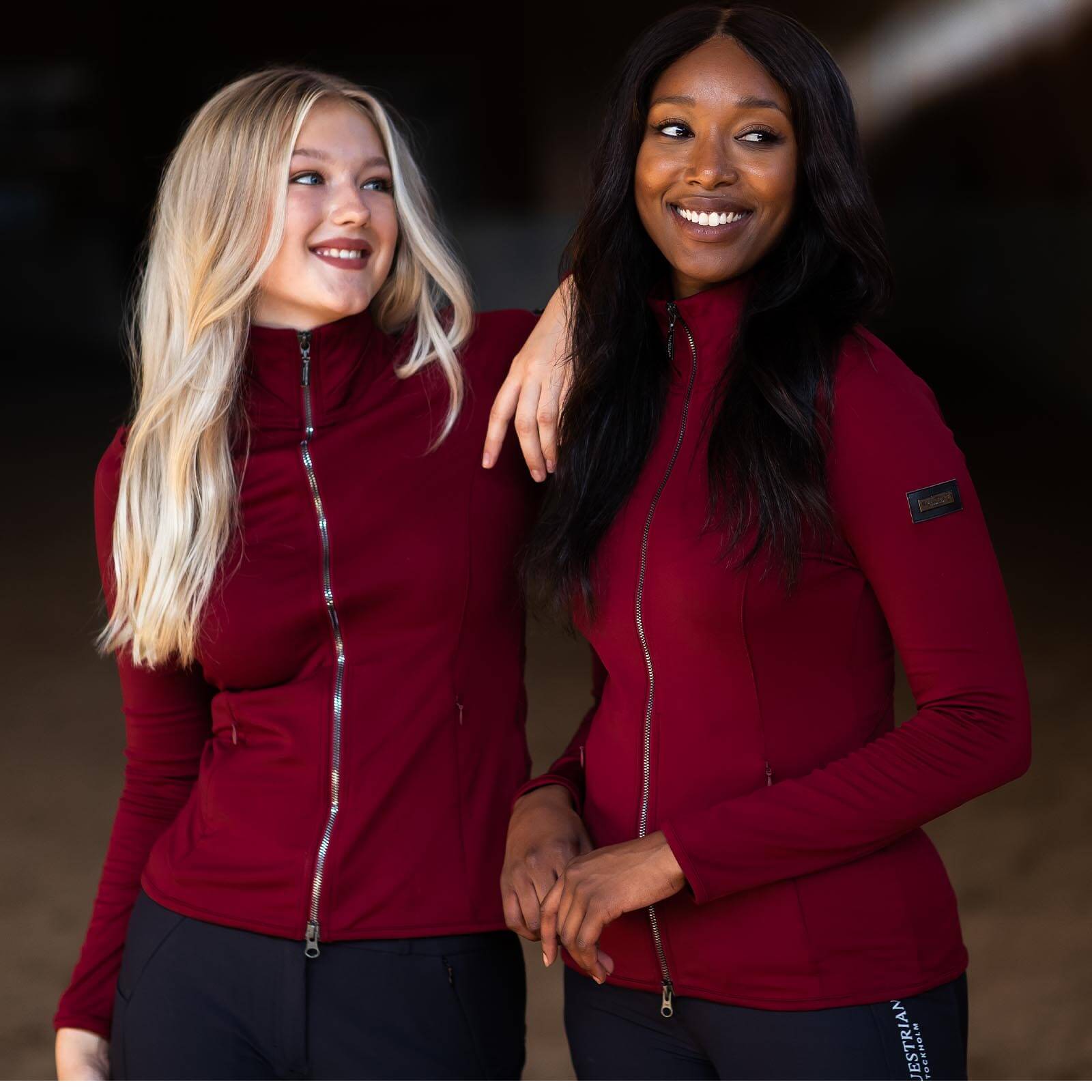 Jacke Damen Explorer Jacket Bordeaux Trainingsjacke Sweatjacke