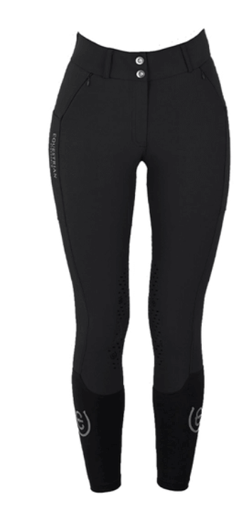 Reithose Jump Elite, Black, Produkt allein auf weißem Hintergrund.