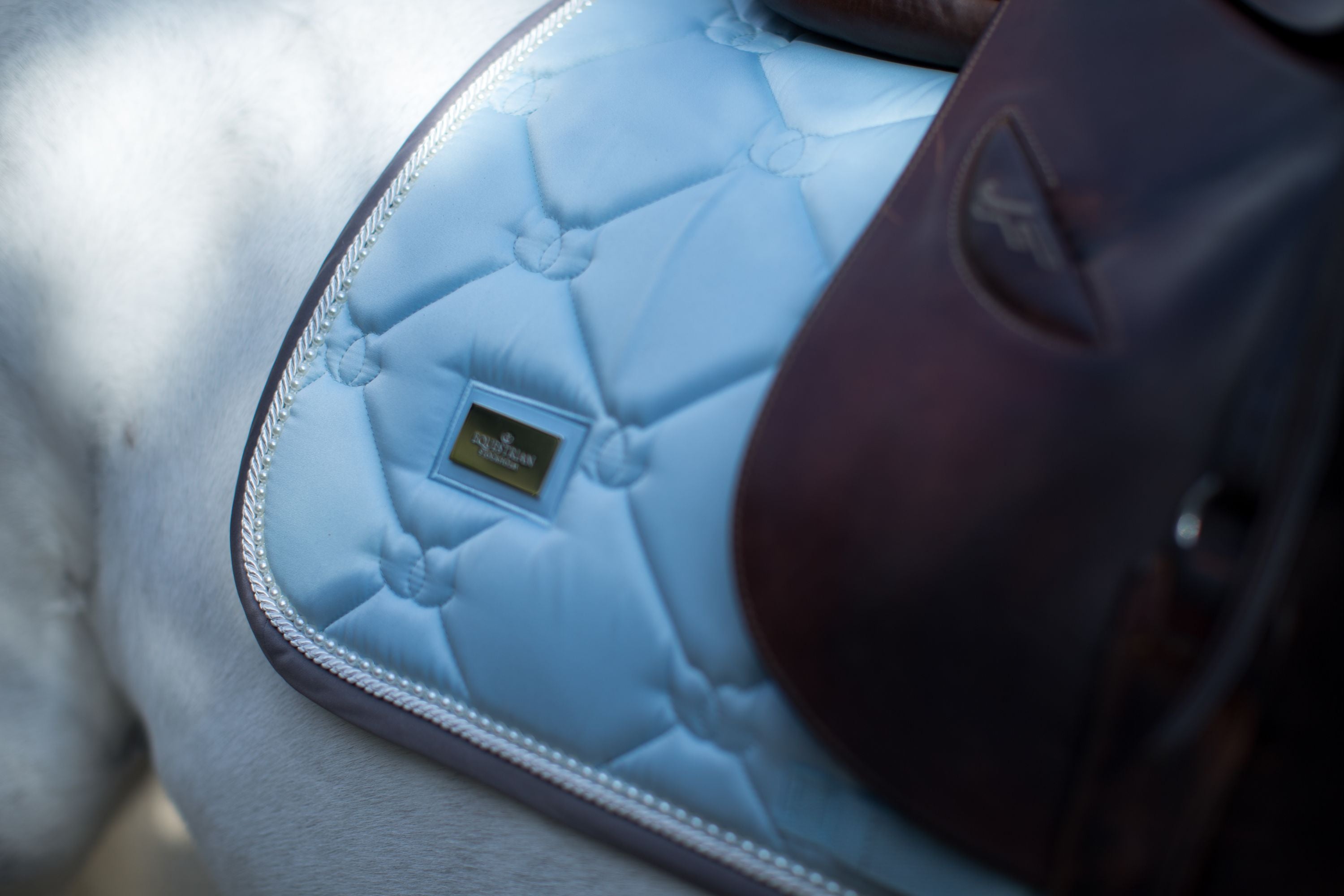 Springschabracke Ice Blue Pearl