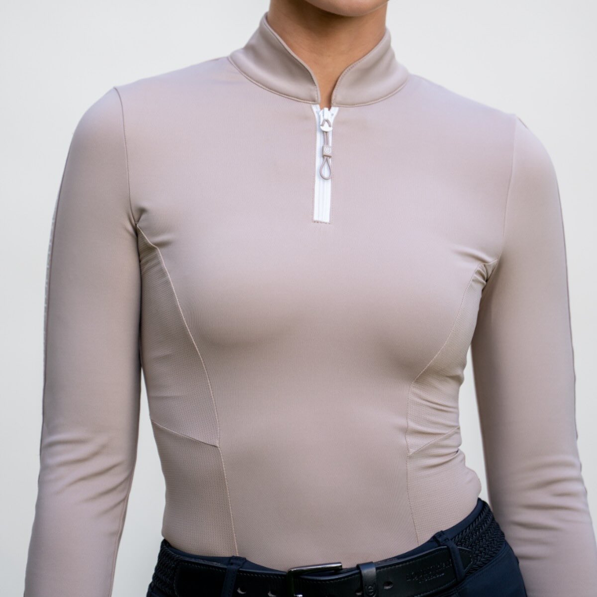 Longsleeve Damen Power Top Sand Kollektion