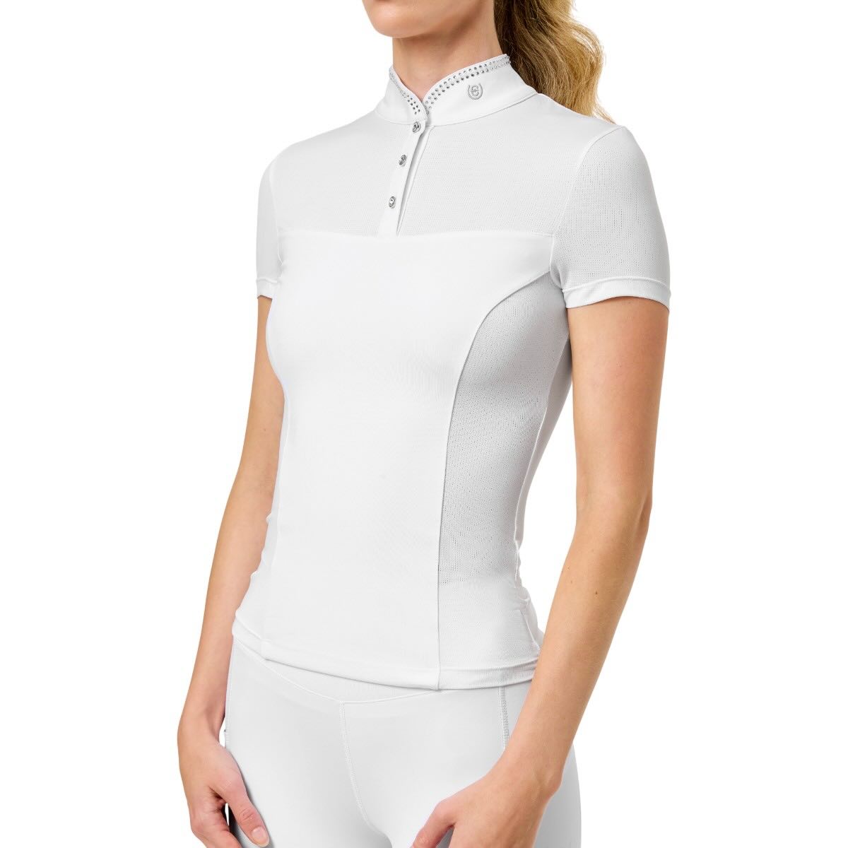Turniershirt kurzarm Revenew Competition Top Short Sleeve Sand Kollektion