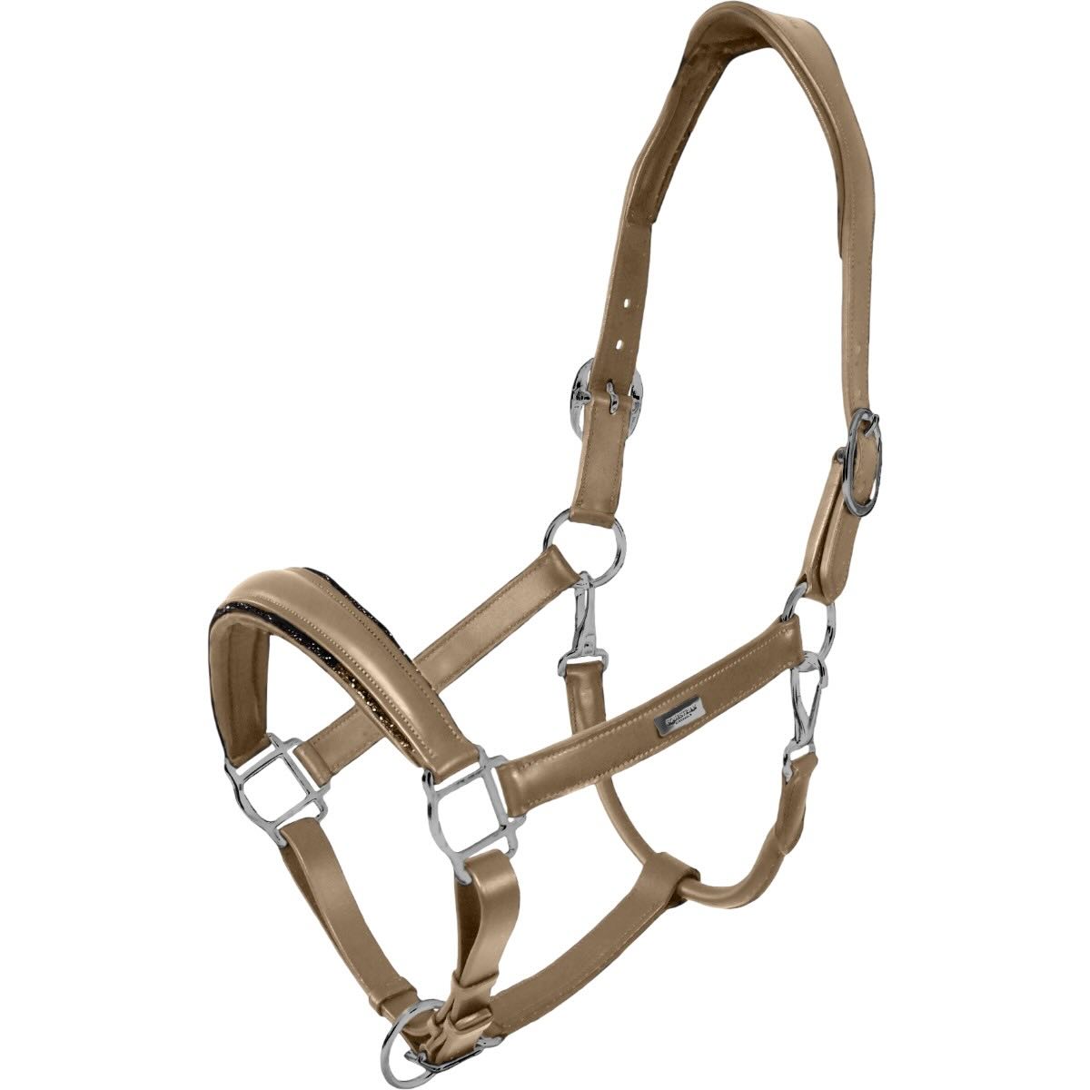 Halfter Glimmer Leather Anatomic Halter Sand