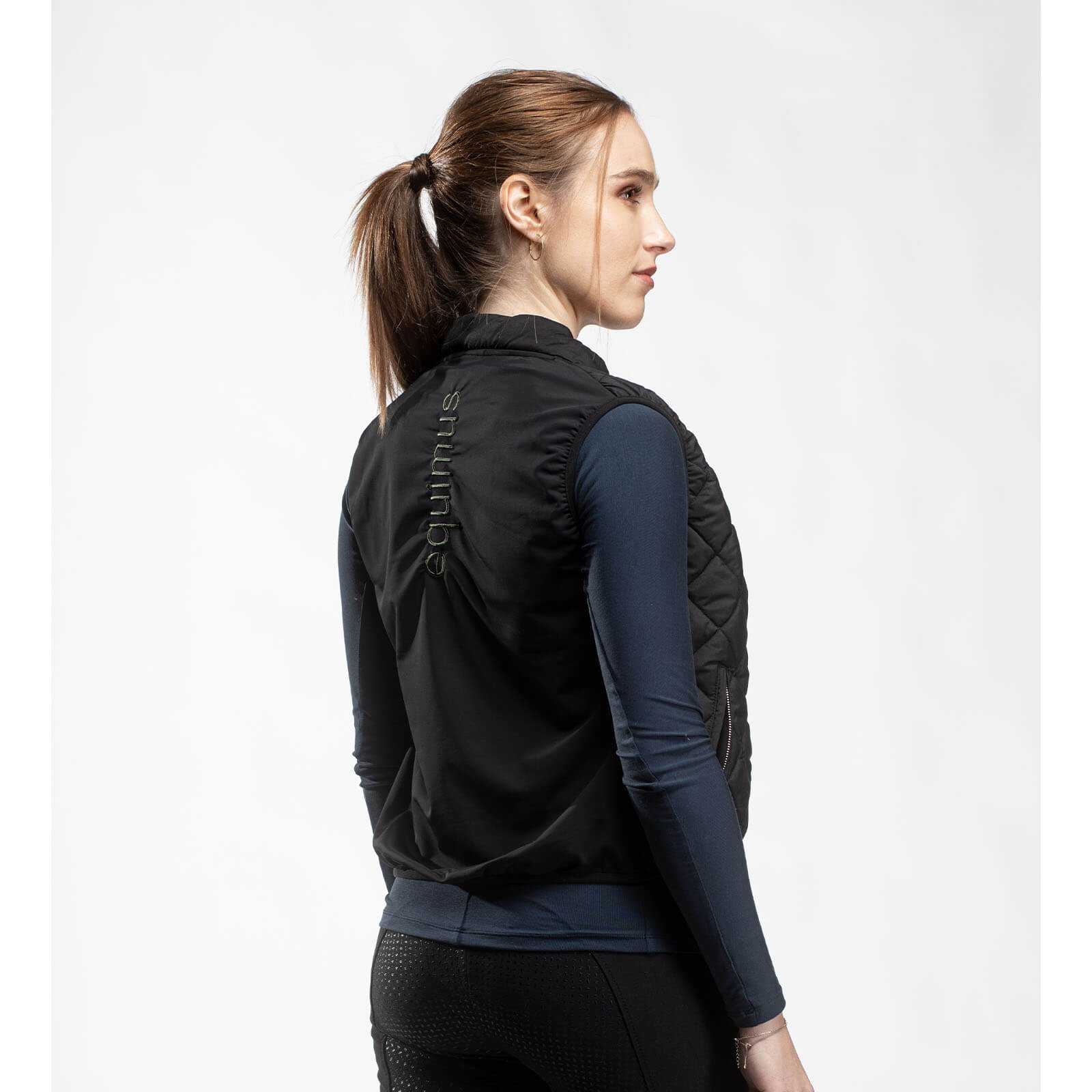 Steppweste Damen mit Stretch Rücken
