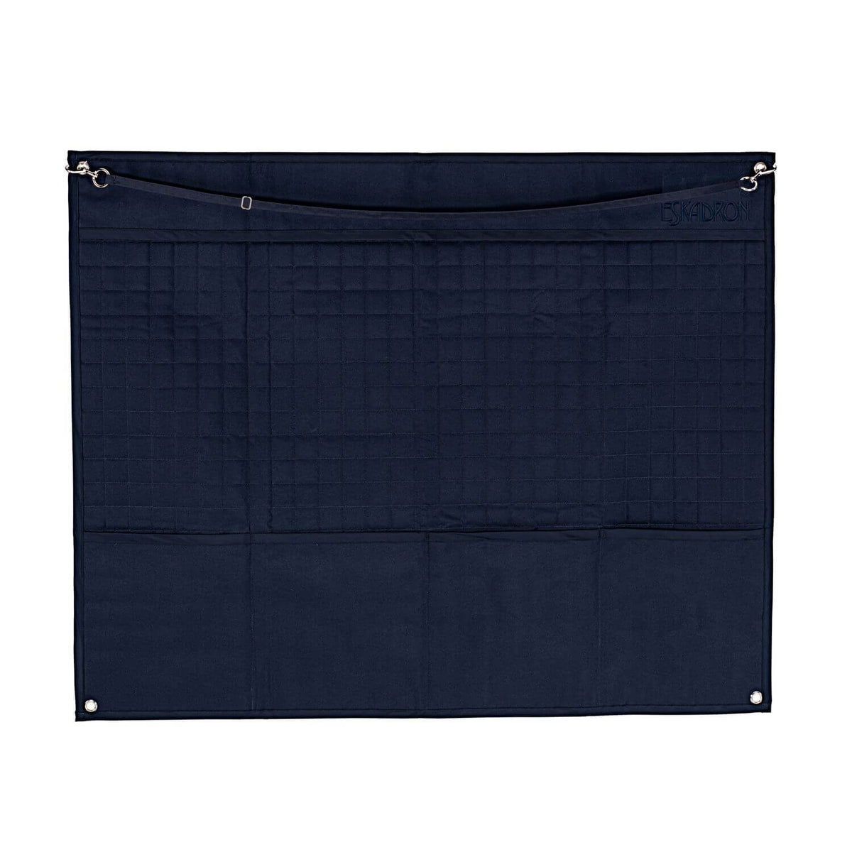 Eskadron Boxenvorhang Kurz Basics Stable Guard, Nightblue, Produkt allein.