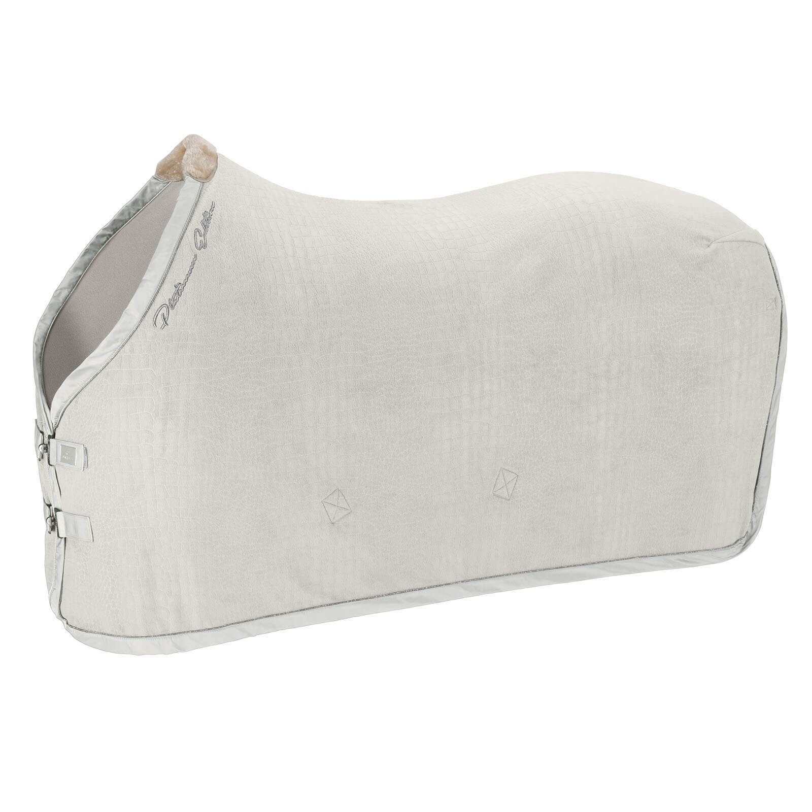 Abschwitzdecke Fleece Stamped Platinum 2022