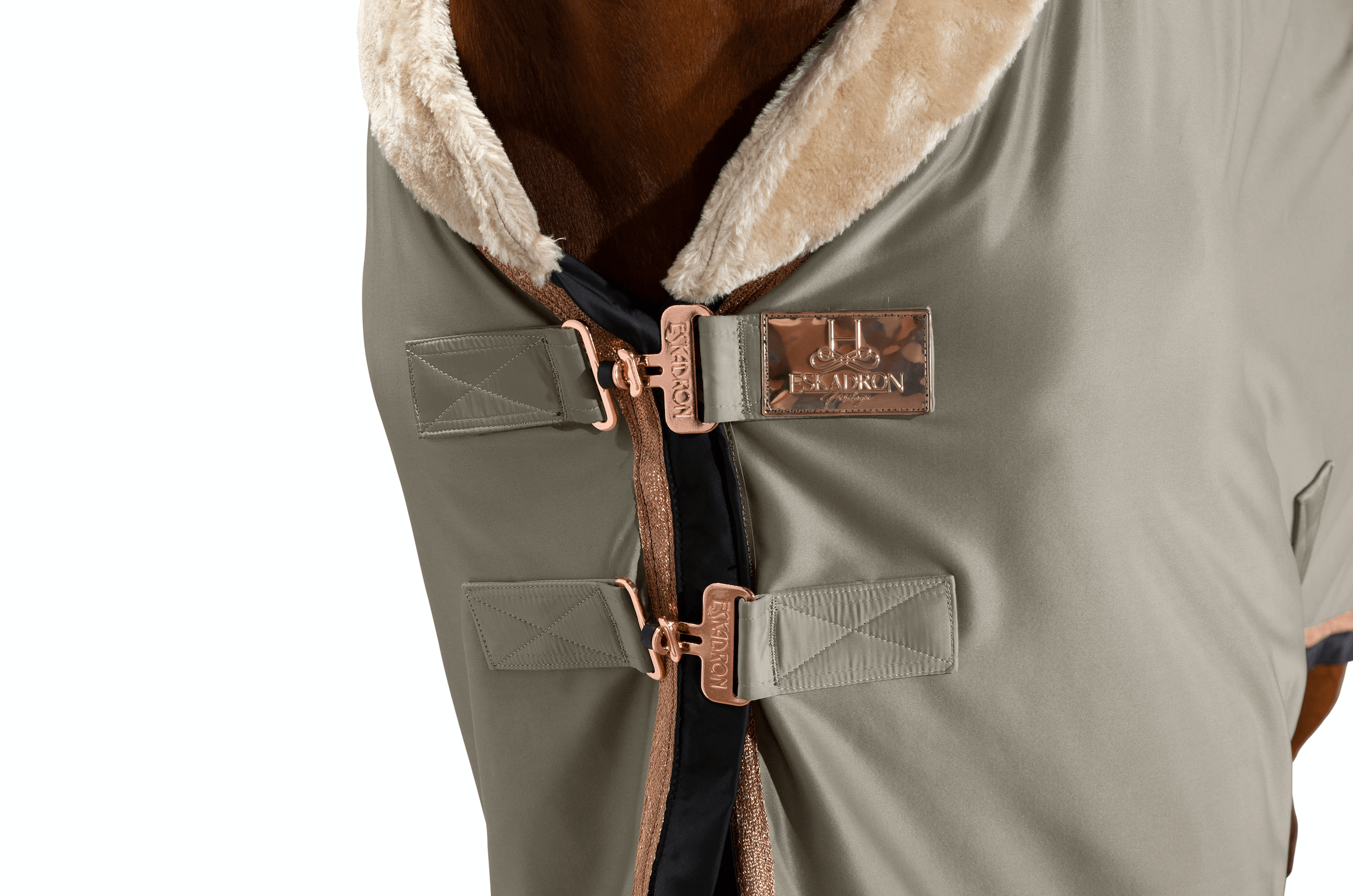 Abschwitzdecke Softshell Fauxfur Collar Heritage 20/21