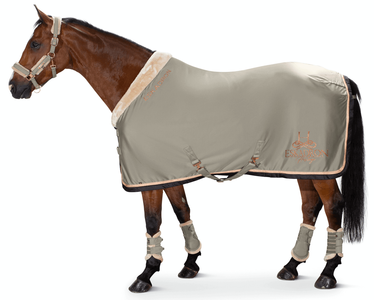 Abschwitzdecke Softshell Fauxfur Collar Heritage 20/21