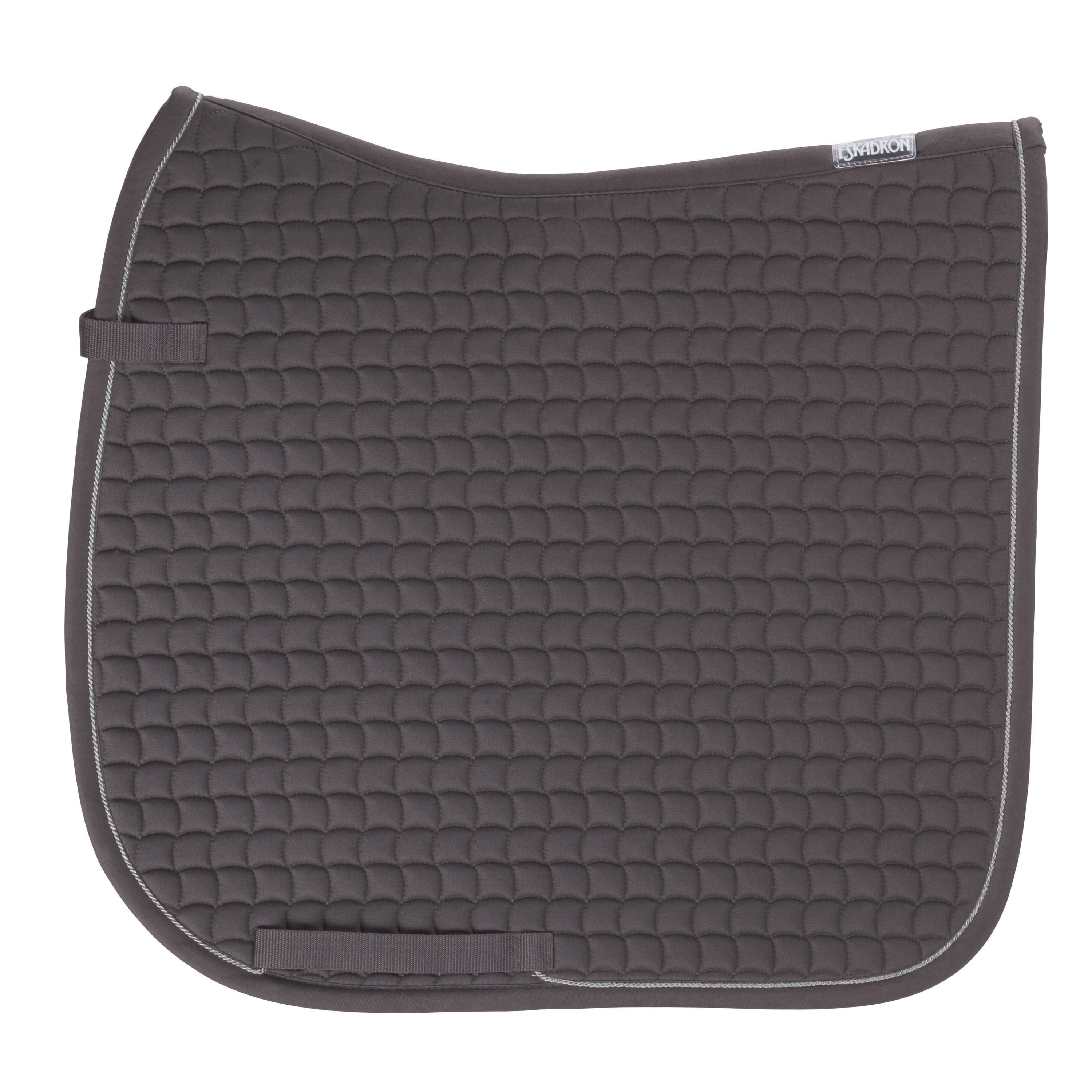 Dressurschabracke Cotton Silver Basics Sattelunterlage