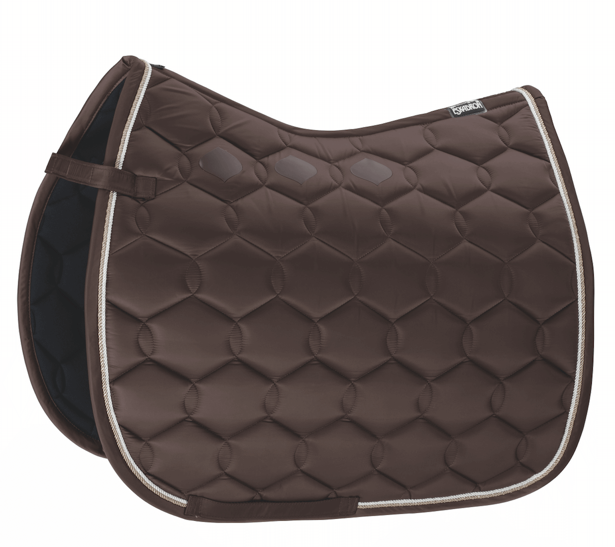 Schabracke Glossy Wave Kontrast Sattelunterlage