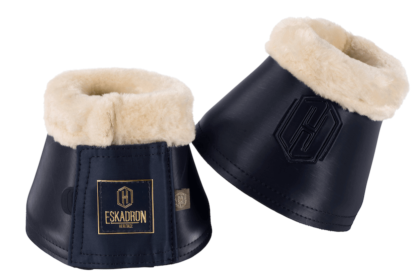 Sprungglocken Softslate Fauxfur Heritage 21/22 Hufschutz
