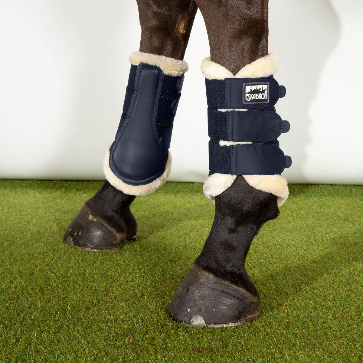 Tendon Boots Soft Mesh Fauxfur Gamaschen