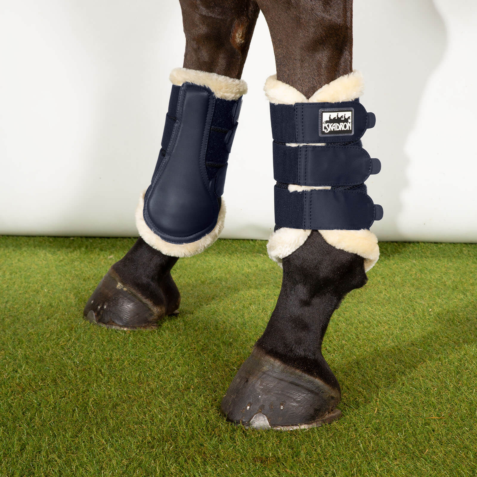 Tendon Boots Soft Mesh Fauxfur Gamaschen