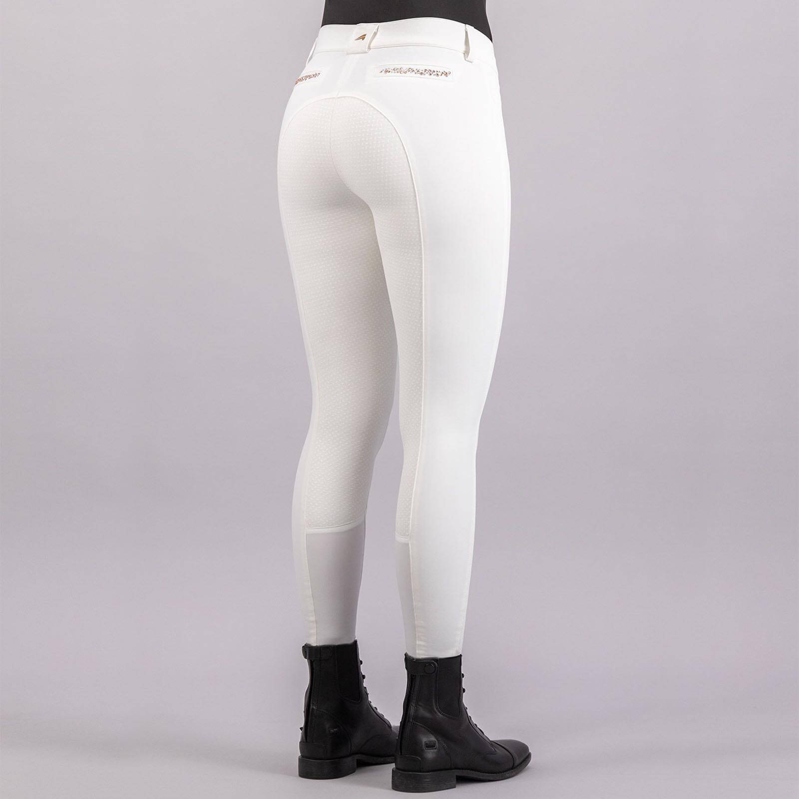 Reithose Damen ESArista Fashion Diamond Classic Full Grip Vollbesatz Damenreithose