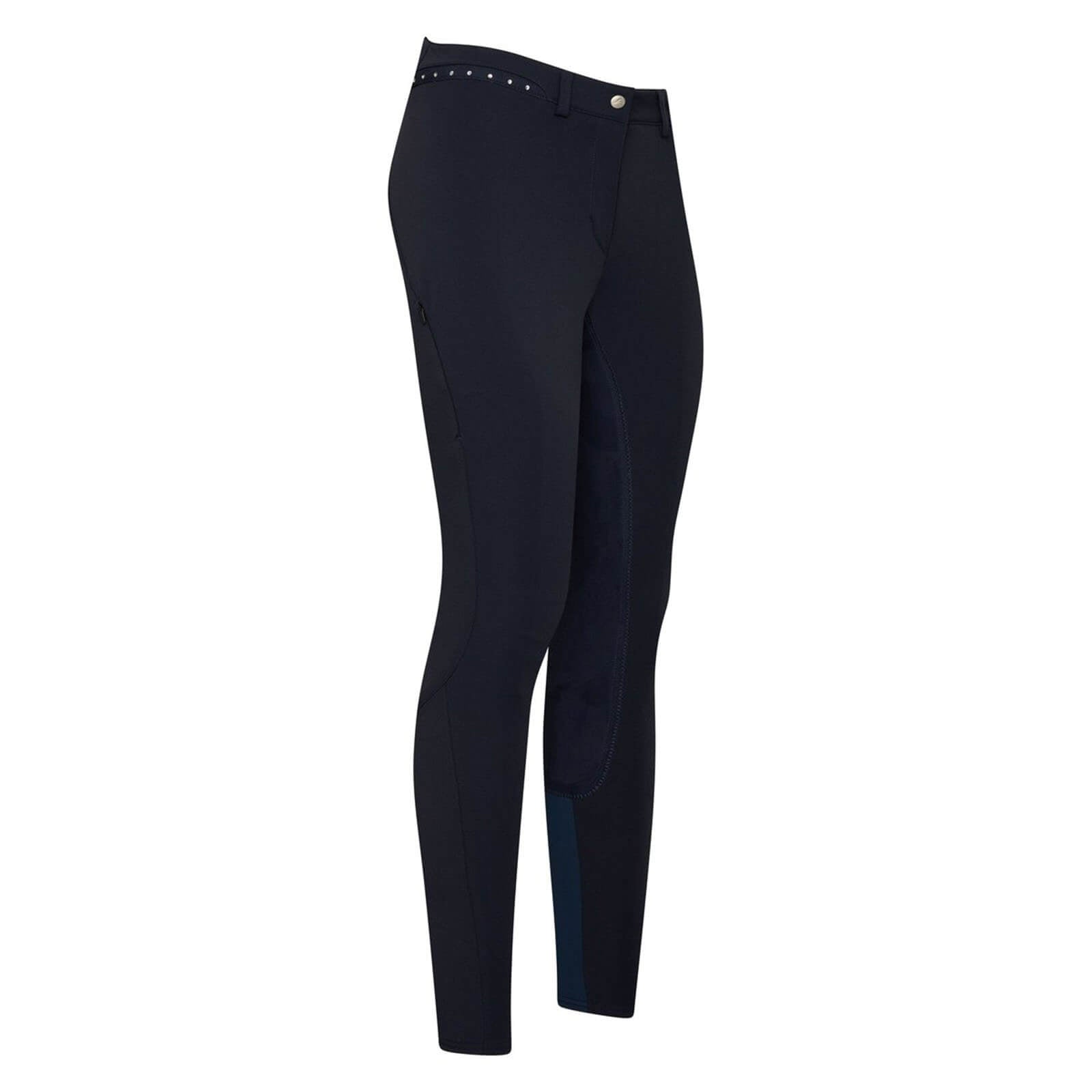 Reithose Damen Full-Grip ESEq. Queen Diamond Classic Damenreithose Vollbesatz