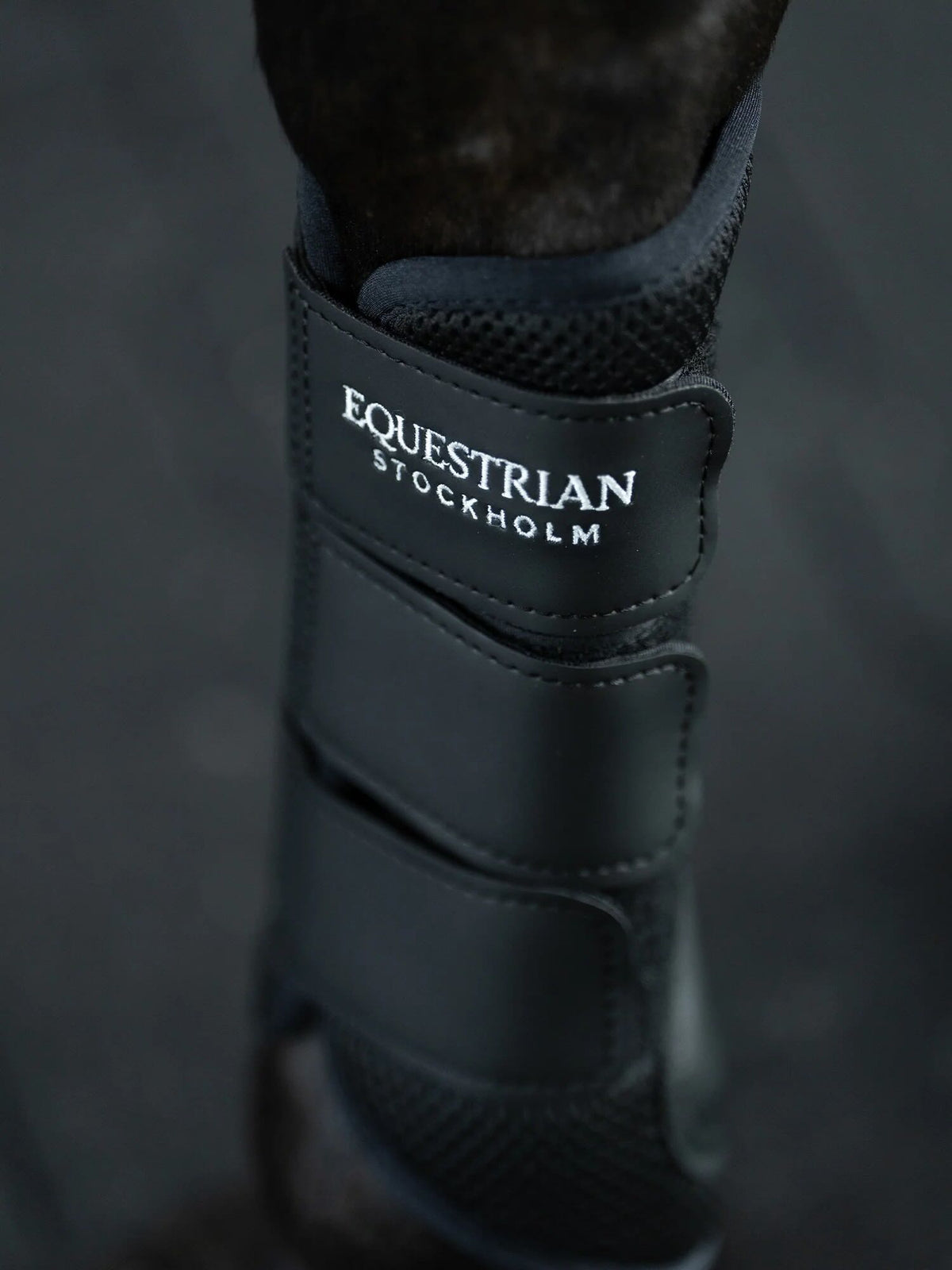 Dressurgamaschen Everyday Black Mesh Brushing Boots
