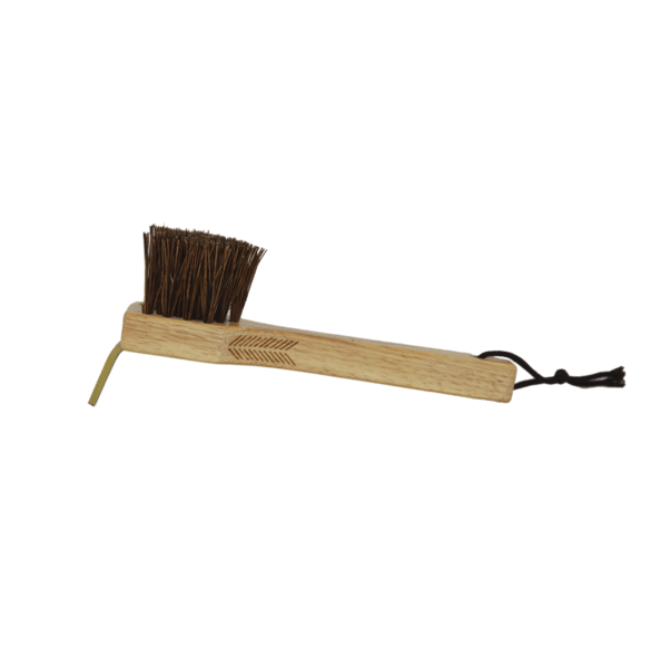 Grooming Deluxe Hufkratzer, Produkt allein auf schwarzem Hintergrund.