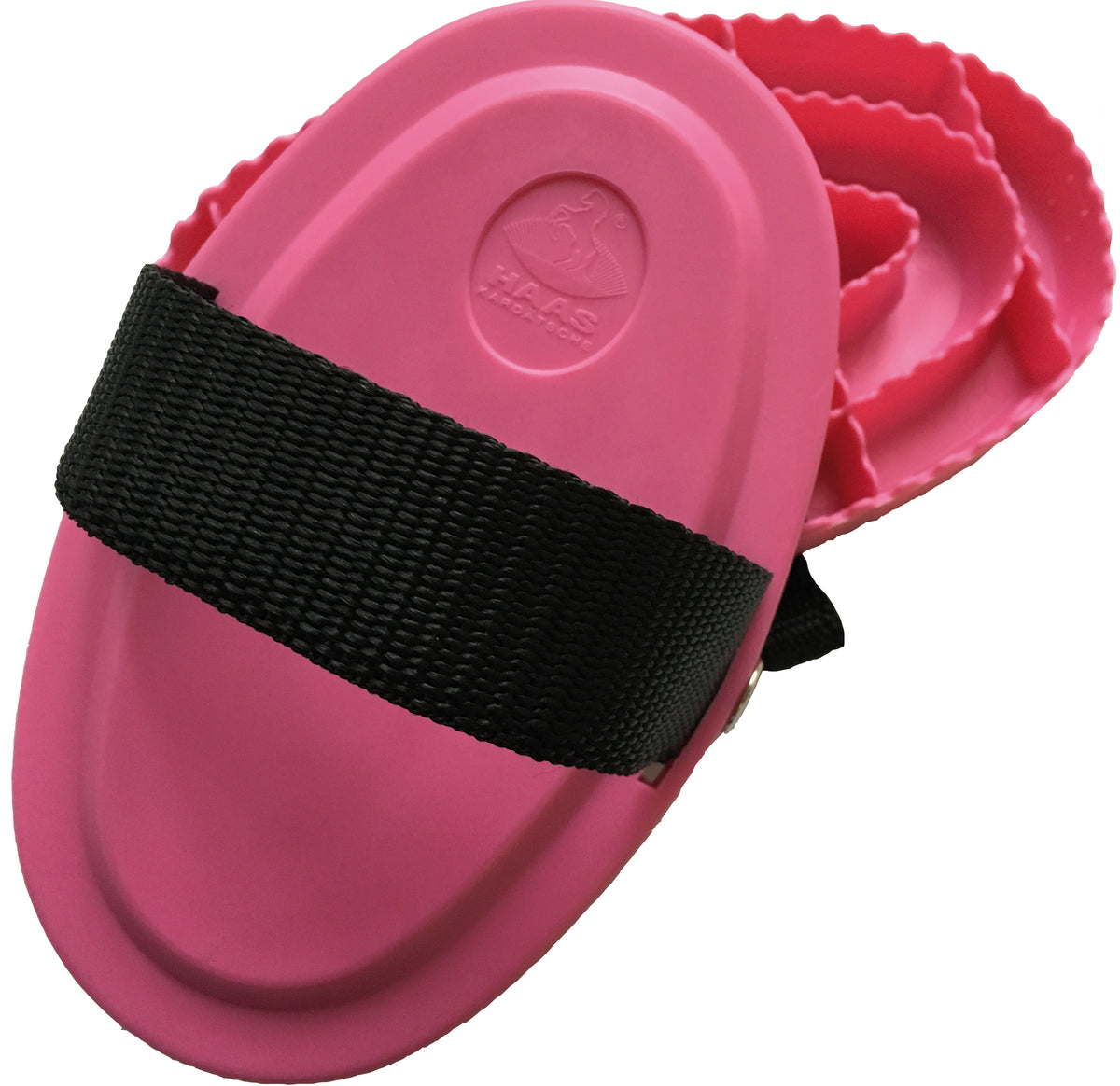 Haas Striegel New Generation soft, Pink, Produkt allein mit Handschlaufe.