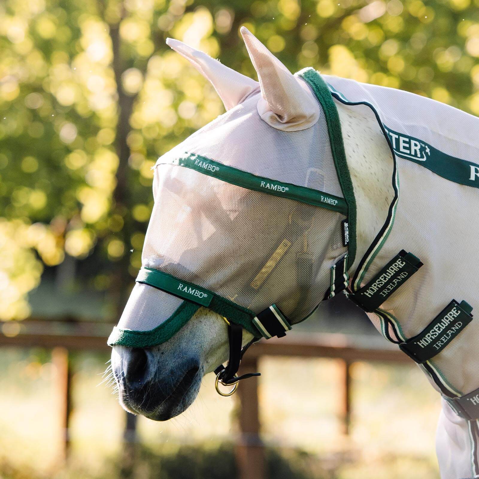 Fliegenmaske Rambo Flymask Plus