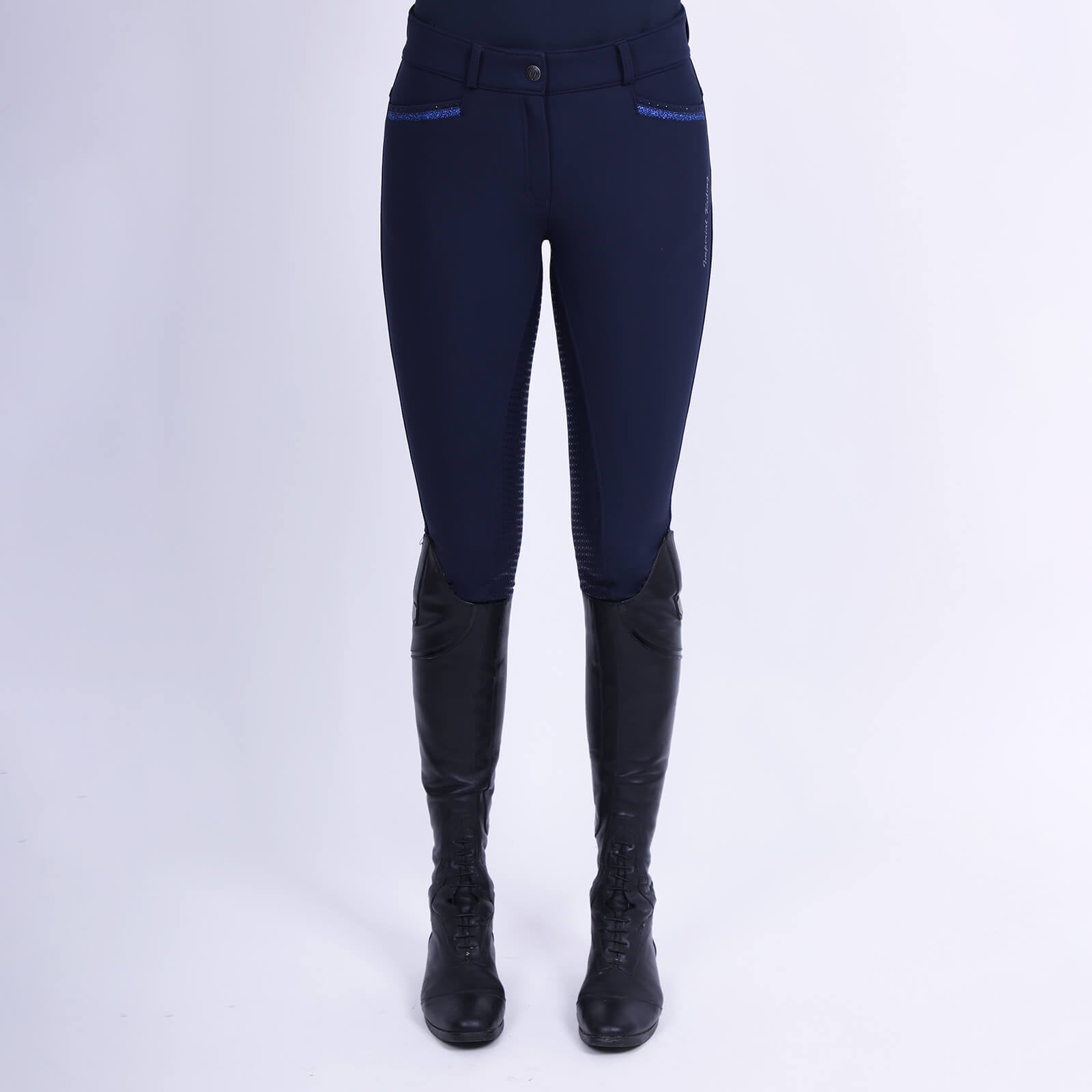 Reithose Damen IRHEl Capone High Waist FullGrip Winterwarm Classic Damenreithose