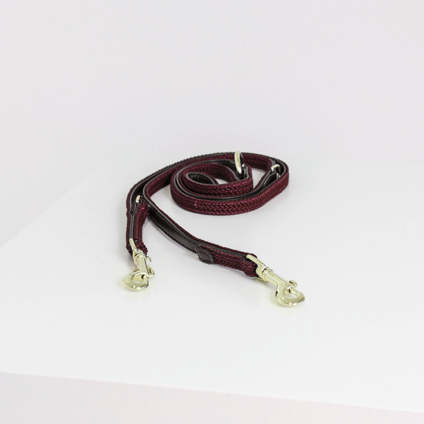 Hundeleine aus geflochtenem Nylon 200 cm Size L
