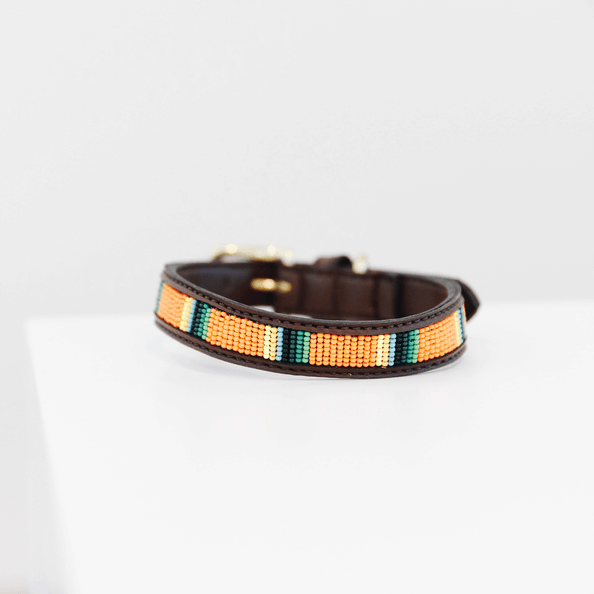 Halsband Pearls veganes Leder