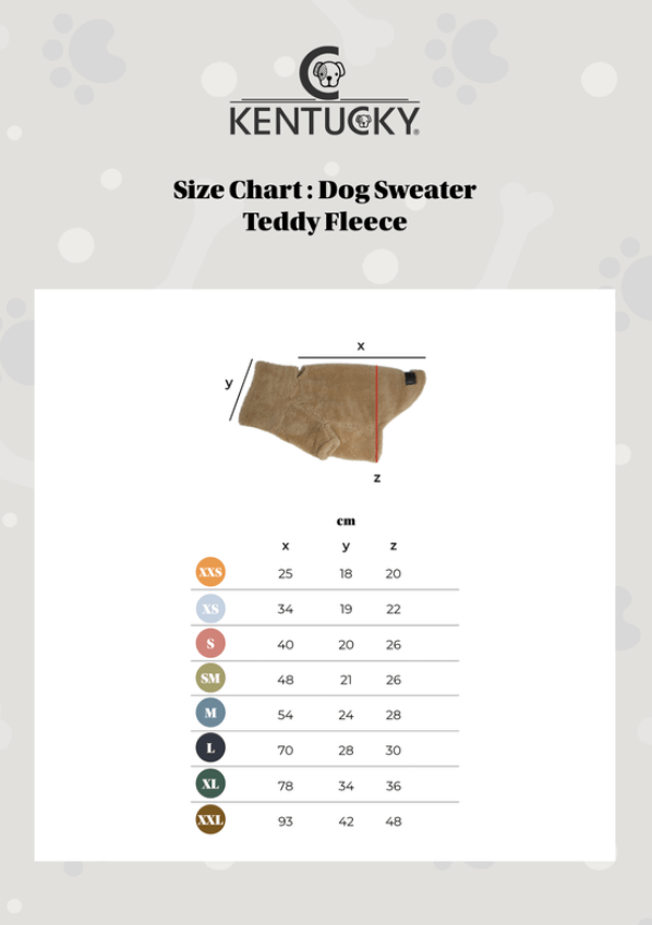 Hunde Pullover Teddy Fleece