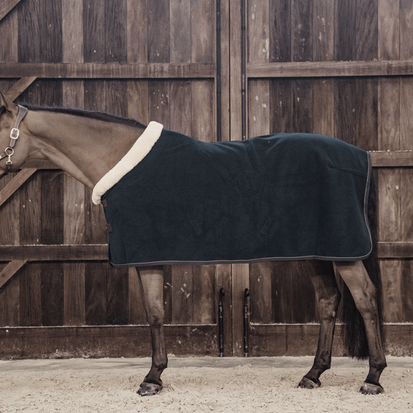 Abschwitzdecke Fleece Show Heavy Fellkragen