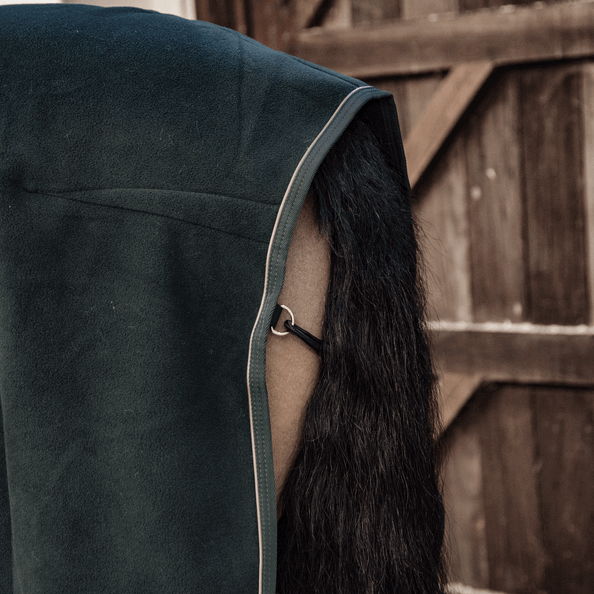 Abschwitzdecke Fleece Show Heavy Fellkragen