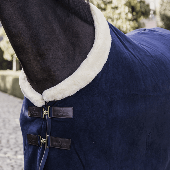 Abschwitzdecke Fleece Show Heavy Fellkragen