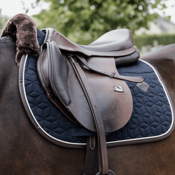 Springschabracke Skin Friendly Sternmuster Sattelunterlage