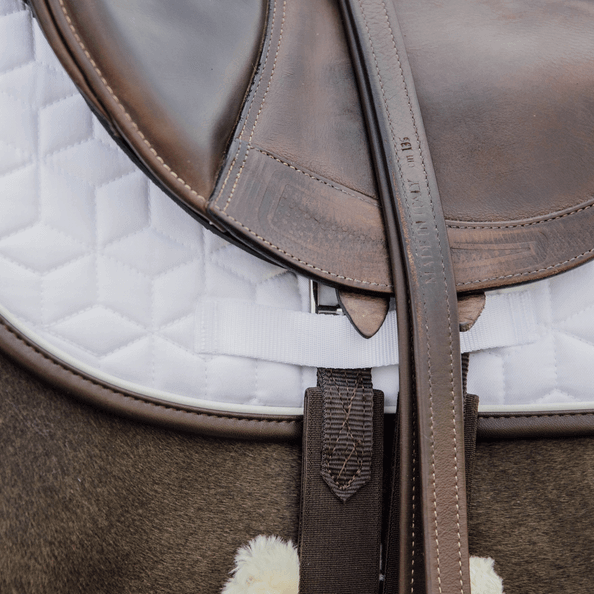 Springschabracke Skin Friendly Sternmuster Sattelunterlage