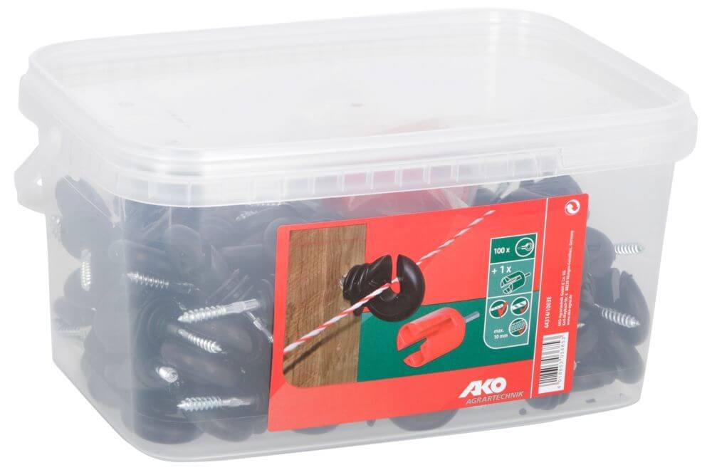 Ringisolator mit durchgehender Stütze