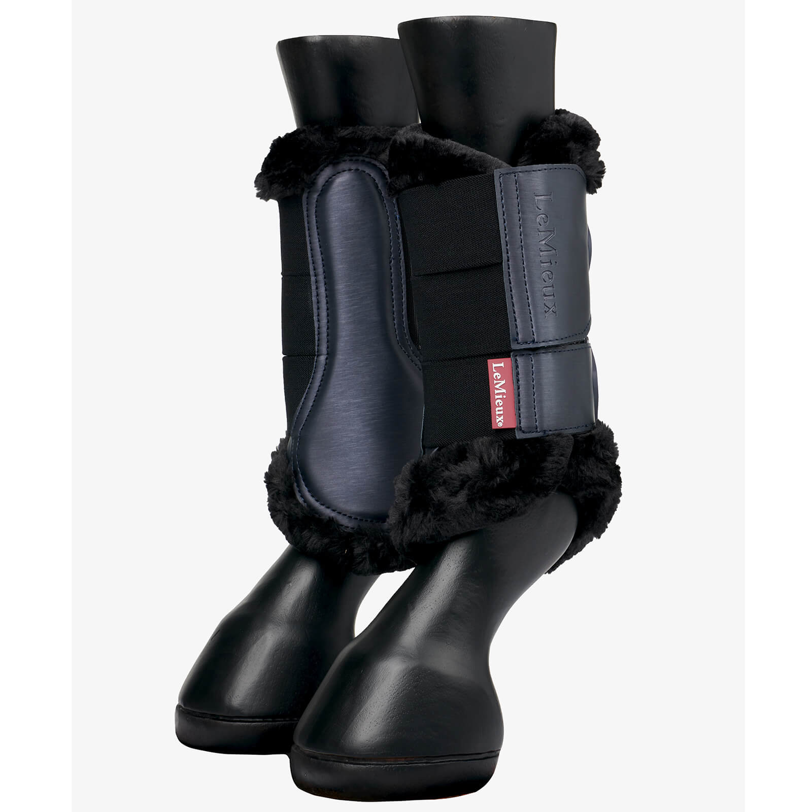 Gamaschen Fleece Edged Mesh Brushing Boots Twillight