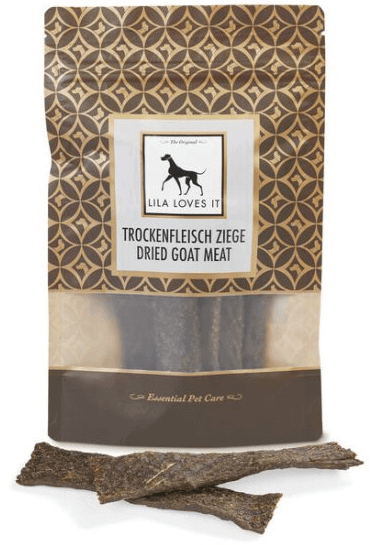 Hundeleckerli Trockenfleisch Ziege Hundesnack