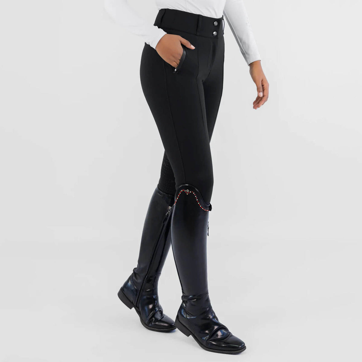 Reithose Damen Knee-Grip Honour Damenreithose