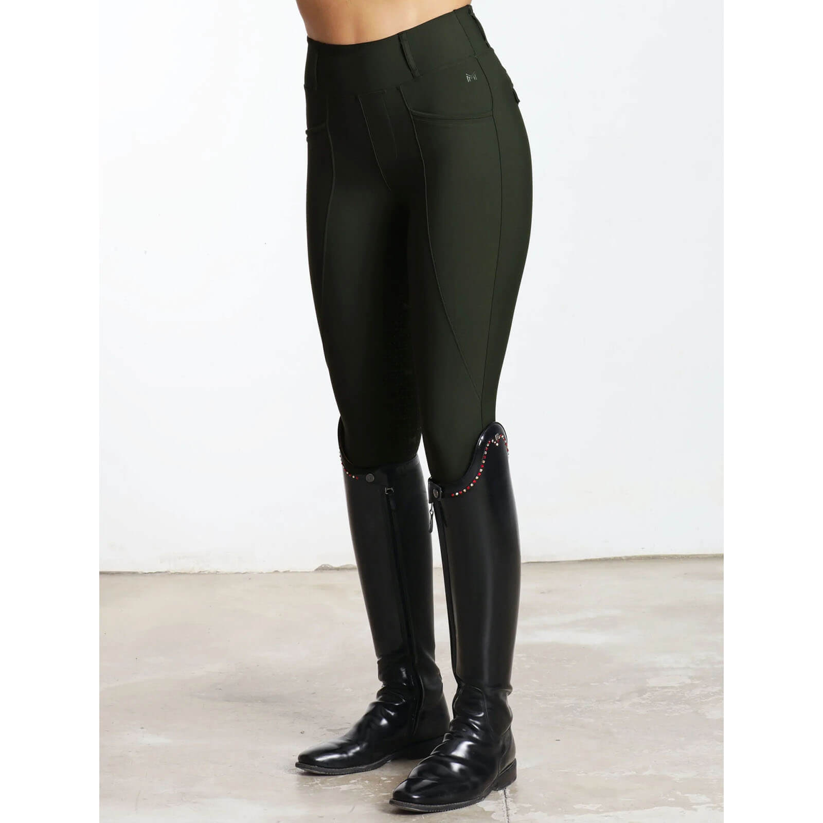 Reitleggings Damen Knee-Grip Pro Riding Leggings