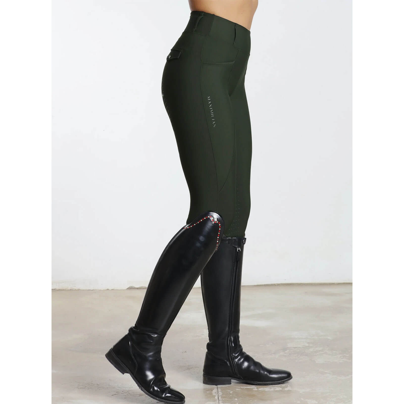 Reitleggings Damen Knee-Grip Pro Riding Leggings