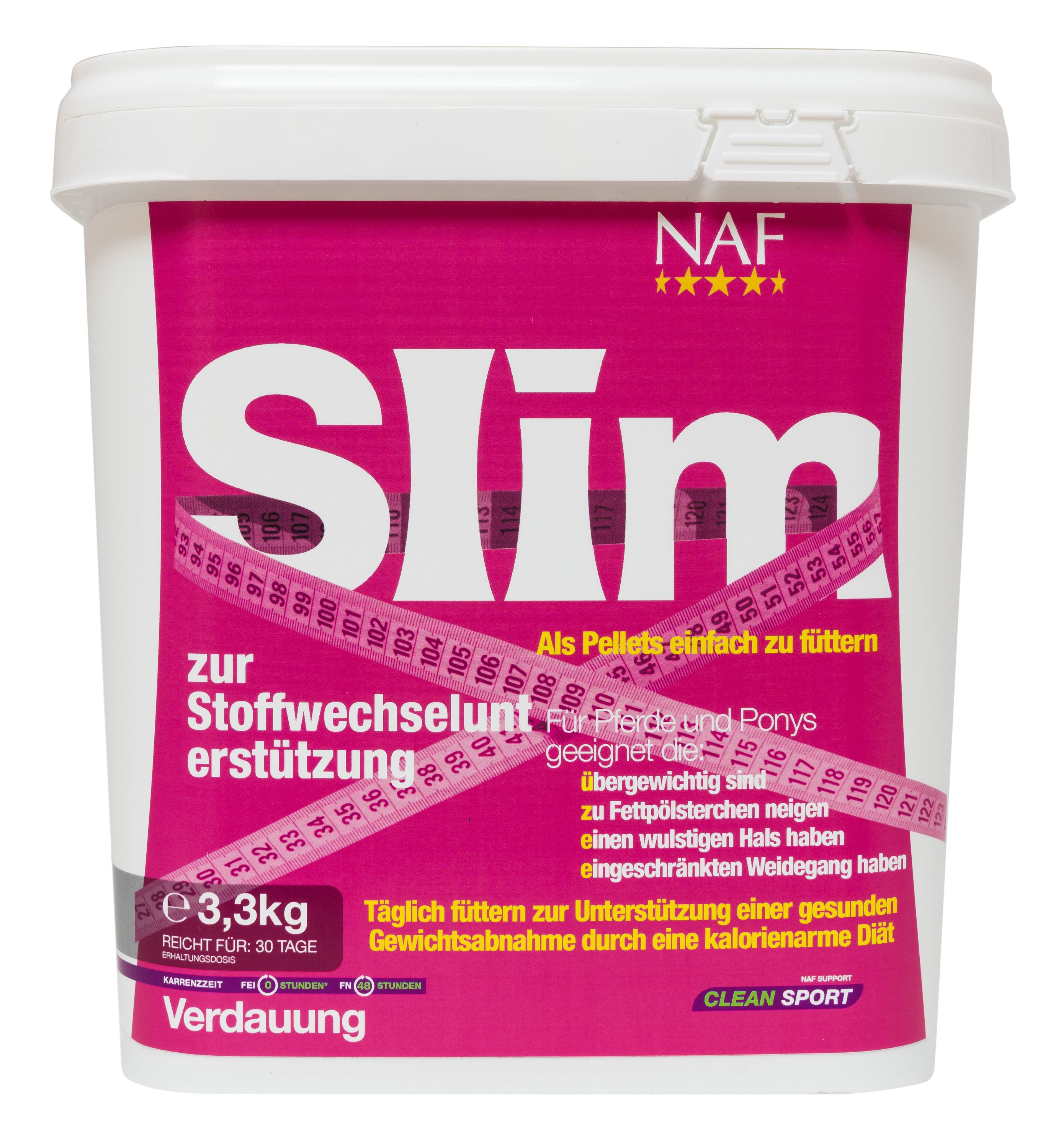 Slim Pellets Zusatzfutter Ergänzungsfuttermittel
