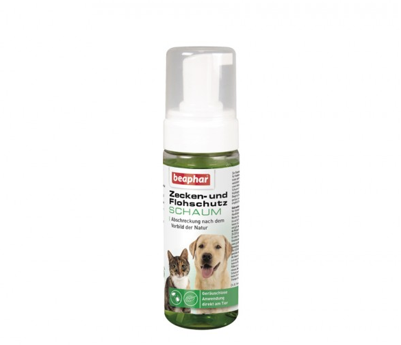 Zeckenschutz & Flohschutz Schaum Zeckenmittel Hund