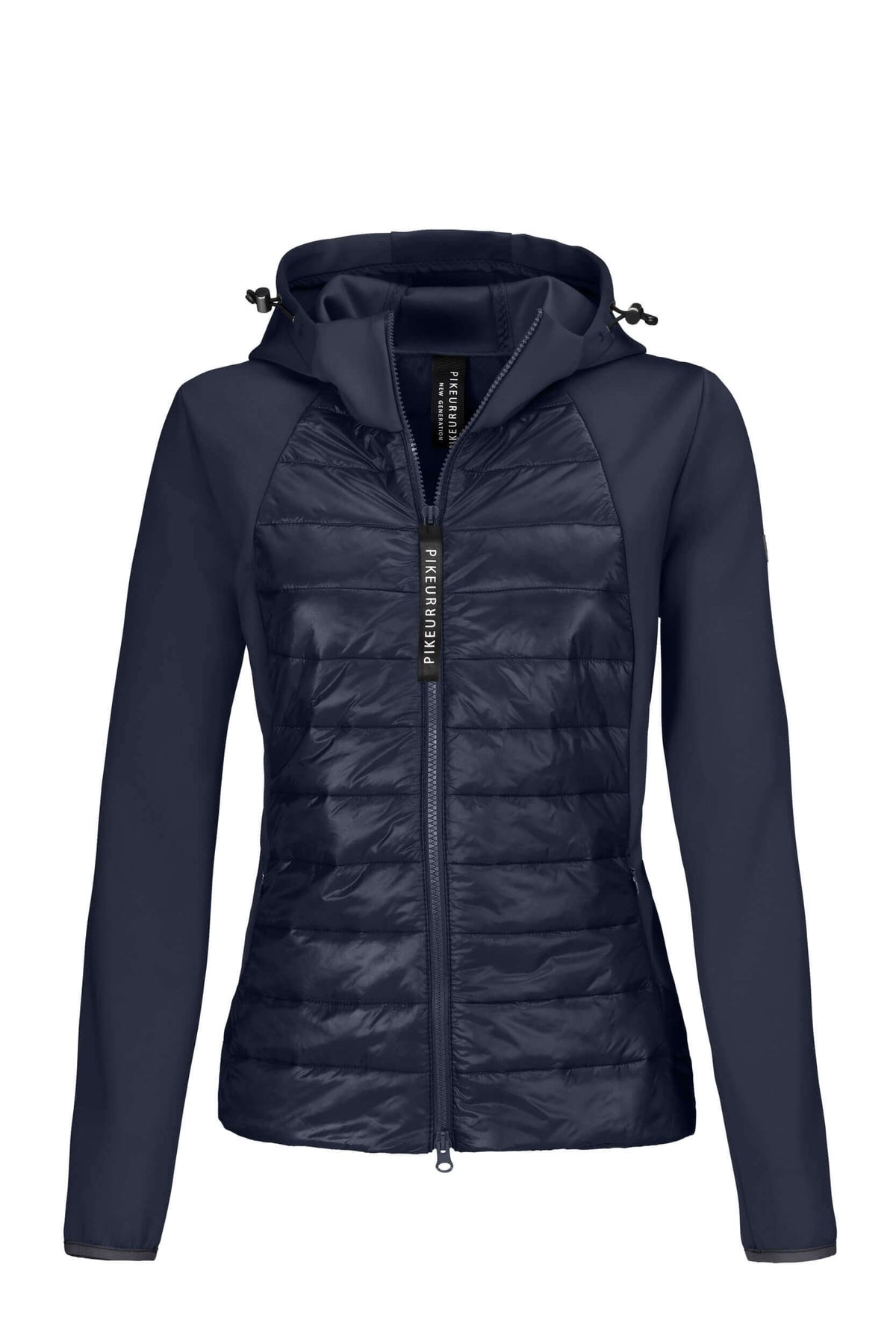 Pikeur Funktionsjacke Kasha HW 20/21, Graphite Blue, Produkt allein auf weißem Hintergrund.