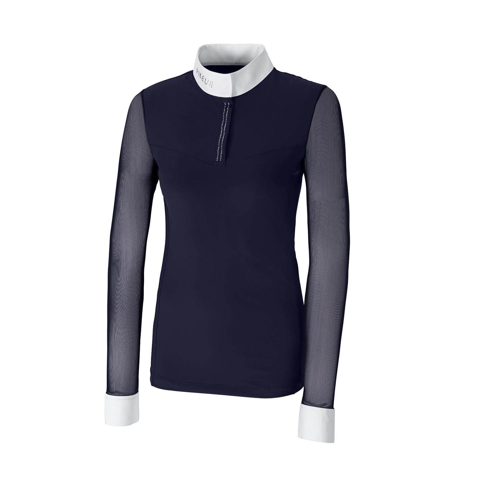 Turnierbluse Damen mit Mesh 1/1 Classic Langarmturniershirt