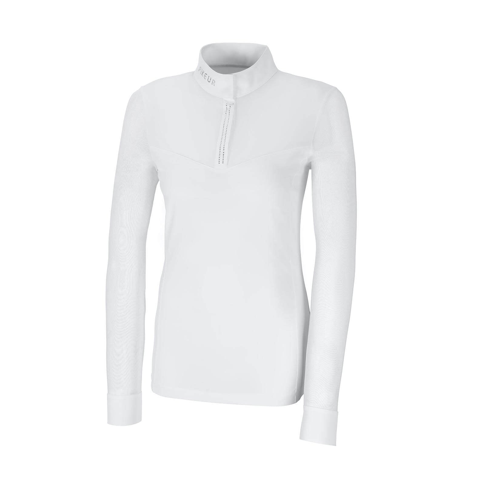 Turnierbluse Damen mit Mesh 1/1 Classic Langarmturniershirt