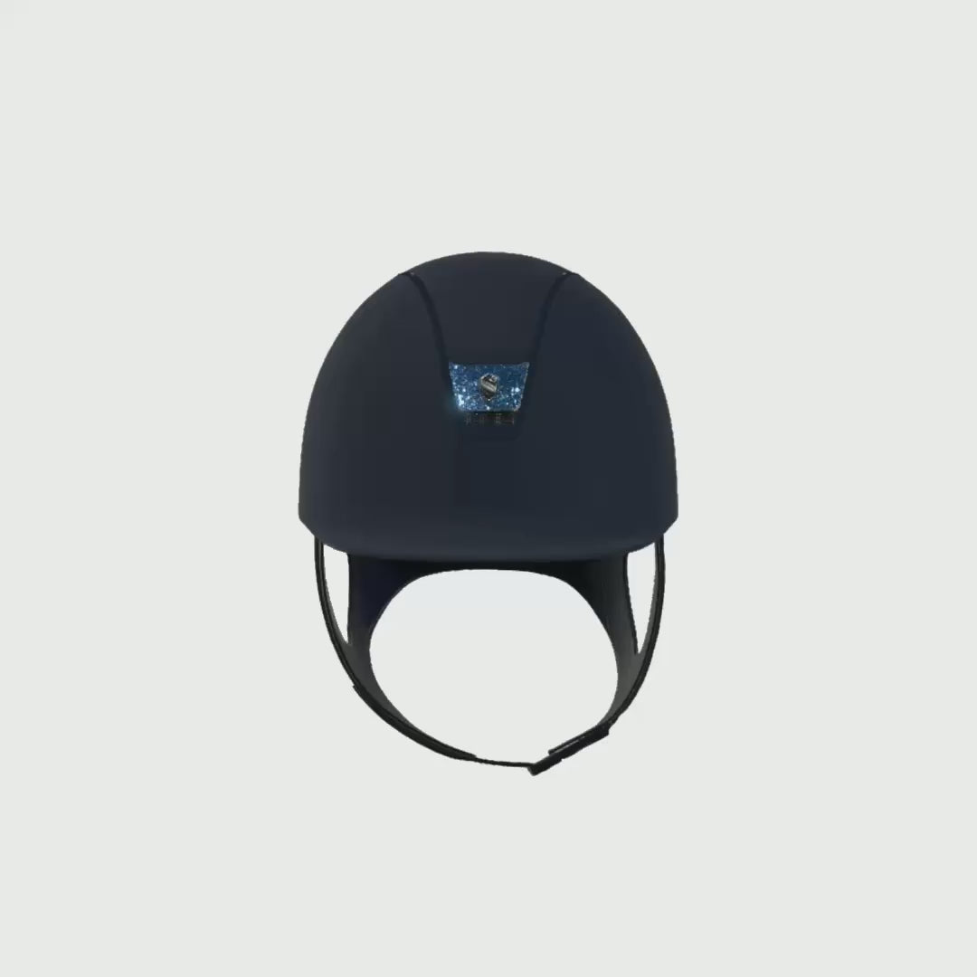 Reithelm 2.0 Blue Shadowmatt Top Shadowmatt Trim Matt Blue Blason Crystal Fabric Bermuda Blue - 360°-Video (1:1)