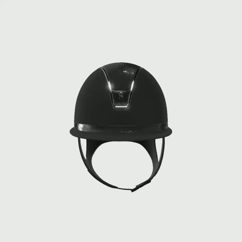 Reithelm Miss Shield 2.0 Shadowmatt Black/ShimmerLeather Black/Chrome Black/ShimmerLeatherBlack - 360°-Video (1:1)