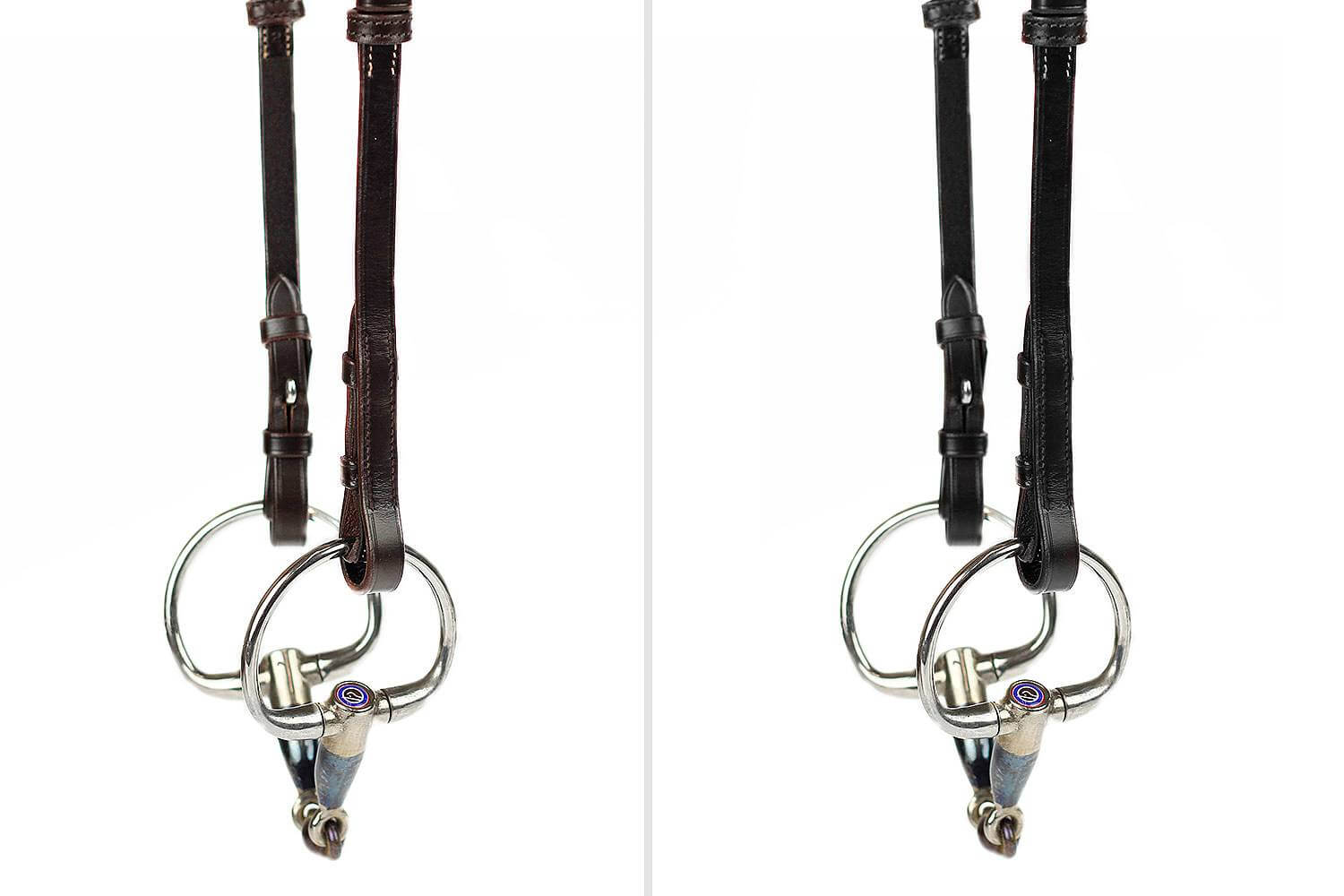 Backenstücke French Hook mit Cradles - Schwarz / Full